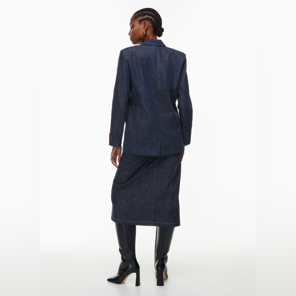 NWT - Babaton Adaptation Blazer - Rich Iris Blue - Size Medium - Picture 7 of 7